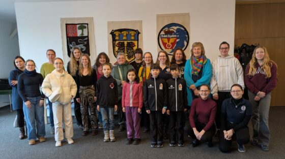 Bild Teilnehmerinnen Schnellschach-Turnier